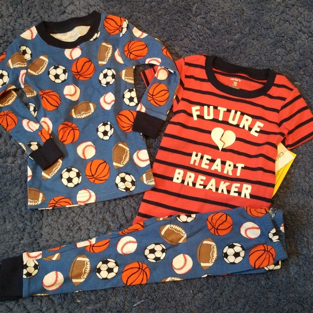 18 month boy pajamas